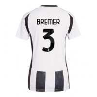 Camisa de time de futebol Juventus Gleison Bremer #3 Replicas 1º Equipamento Feminina 2024-25 Manga Curta